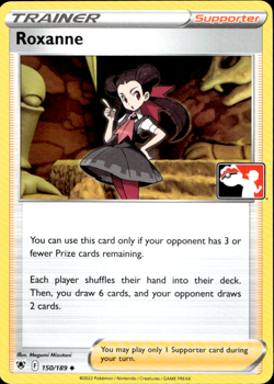 ROXANNE 150/189 PLAY! PRIZE PACK SERIES NON-HOLO Pokemon TCG - Image 1
