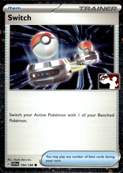 SWITCH 194/198 PLAY! PRIZE PACK SERIES COSMOS HOLO Pokemon TCG - Image 1