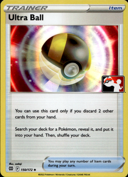 ULTRA BALL 150/172 PLAY! PRIZE PACK SERIES HOLO Pokemon TCG - Image 1