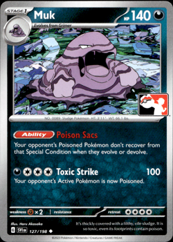 MUK 127/198 PLAY! PRIZE PACK SERIES NON-HOLO Pokemon TCG LP - Image 1