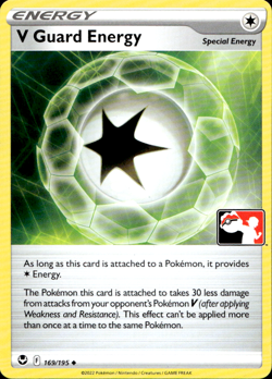 V GUARD ENERGY 169/195 PLAY! PRIZE PACK SERIES NON-HOLO Pokemon TCG - Image 1