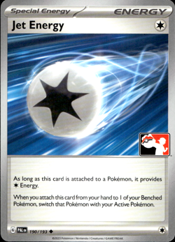 JET ENERGY 190/193 PLAY! PRIZE PACK SERIES NON-HOLO Pokemon TCG - Image 1