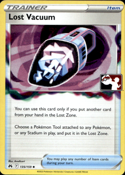LOST VACUUM 135/159 PLAY! PRIZE PACK SERIES COSMOS HOLO Pokemon TCG - Image 1
