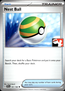 NEST BALL 181/198 PLAY! PRIZE PACK SERIES NON-HOLO Pokemon TCG - Image 1