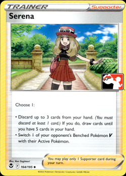 SERENA 164/195 PLAY! PRIZE PACK SERIES NON-HOLO Pokemon TCG - Image 1