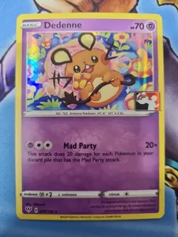 Dedenne 078/189 Play! Prize Pack Series 1 Holo Pokemon - Image 1