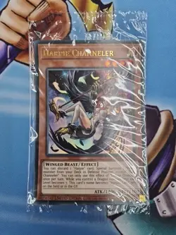 HARPIE CHANNELER ULTRA RARE LART-EN022 YUGIOH SEALED - SLIGHT WARP - Image 1