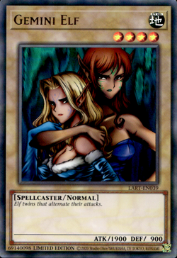 GEMINI ELF LART-EN039 ULTRA RARE UNSEALED LP YuGiOh - Image 1