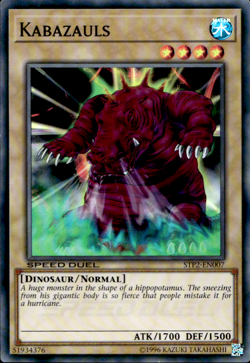 KABAZAULS STP2-EN007 SUPER RARE YuGiOh - Image 1