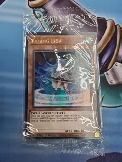 Raging Eria LART-EN031 Ultra Rare Limited Edition Yugioh SEALED - Slight Warp - Image 1
