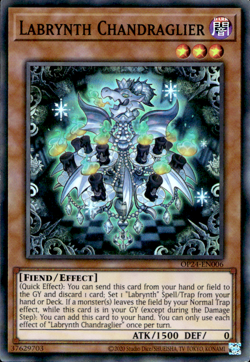 LABRYNTH CHANDRAGLIER OP24-EN006 SUPER RARE VLP YuGiOh - Image 1