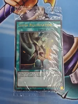SUPER REJUVENATION ULTRA RARE LART-EN013 LIMITED EDITION YUGIOH SEALED - Image 1