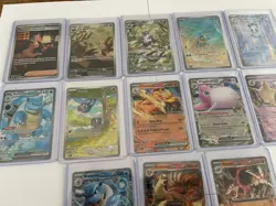 Pokemon 151 TCG - 14 Card Lot! IRs..Full Arts.SIR.exs.Snorlax Etb Sealed Pro NM - Image 3