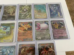 Pokemon 151 TCG - 14 Card Lot! IRs..Full Arts.SIR.exs.Snorlax Etb Sealed Pro NM - Image 4
