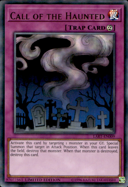 CALL OF THE HAUNTED LART-EN009 ULTRA RARE UNSEALED LP YuGiOh - Image 1