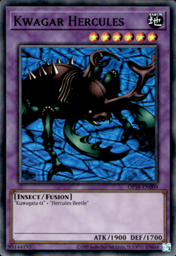 KWAGAR HERCULES OP18-EN009 SUPER RARE LP YuGiOh - Image 1