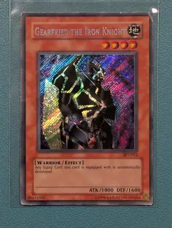 Yu-Gi-Oh! - Gearfried The Iron Knight - Secret Rare / Holo - BPT-012 - Image 1