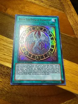 Harpie Lady Phoenix Formation LC04-EN002 Limited Edition Ultra Rare PL + BONUS - Image 1
