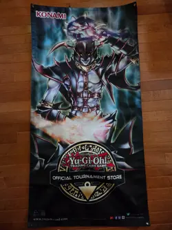 YGO Yu-Gi-Oh! OTS Chaos Sorcerer Promotional Banner Official Great Condition! - Image 1