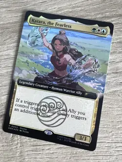 Magic The Gathering X Avatar Katara The Fearless Promo Card SDCC 2025 IN HAND - Image 1