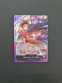 Monkey D. Luffy Op05-060 Leader Sound Loader Vol. 2 One Piece Card English - Image 1