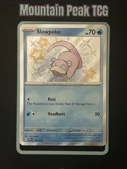 NM Slowpoke 116/091 Baby Shiny - Paldean Fates - Pokemon Card - Image 1