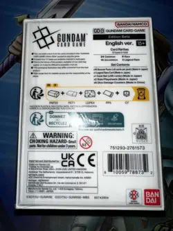 Gundam Card Game Beta Box Edition - ENGLISH SEALED - Image 2