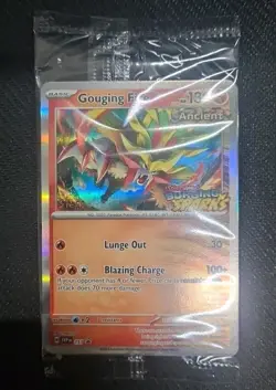 Surging Sparks Staff Promo Pack (4 Cards) Pokemon - Sealed - Image 1