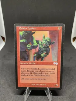 Goblin Lackey Urza's Saga Regular MTG HP - Image 1