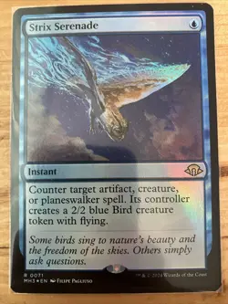 1x - Strix Serenade - Foil - NM - MTG - Modern Horizons 3 - L102 - Image 1