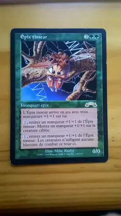 Mtg Exodus Spike Weaver French SP - Image 1