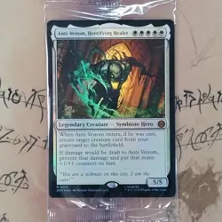 Anti-Venom, Horrifying Healer 0001 Spider-Man Prerelease Foil SEALED MTG Card - Image 1