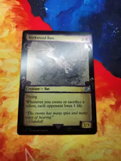 Mirkwood Bats (Showcase Scrolls) - Universes Beyond: Lord of the Rings - NM Foil - Image 1