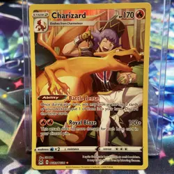 Pokemon TCG Charizard Trainer Gallery TG03/TG30 Lost Origin 2022 NM - M - Image 2