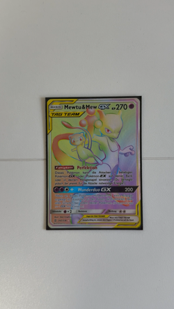 Mewtu & Mew GX 242/236 - Deutsch - Tag Team Full Art Secret Rare - Pokemon Karte - Image 2