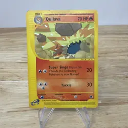 Pokemon TCG Quilava Expedition 91/165 Regular Uncommon LP E-Series - Image 1