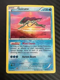 Pokemon TCG Suicune Breakpoint 30/122 Promo Cosmos Holo Rare VLP - Image 1