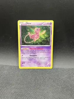 Pokemon Mew TCG Holo Rare Card 29/124 XY Fates Collide NM- Condition - Image 1