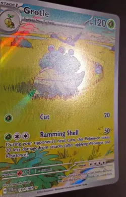 Grotle 164/162 SV05: Temporal Forces Full-Art Holo • Near Mint • Pokemon Card - Image 3