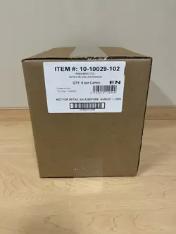 Pokemon Unova Black Bolt + White Flare Victini Illustration SEALED 6 BOX CASE! - Image 1