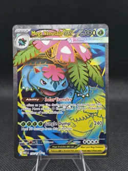 Mega Venusaur Ex 155/132 - Pokemon TCG: Mega Evolution NEAR MINT! - Image 1