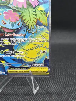 Mega Venusaur Ex 155/132 - Pokemon TCG: Mega Evolution NEAR MINT! - Image 3