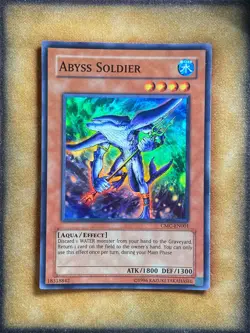 Yugioh Abyss Soldier CMC-EN001 Super Rare NM - Image 1