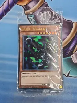 Barrel Dragon LART-EN037 Ultra Rare Lost Art Promo YuGiOh Sealed - Slight Warp - Image 1