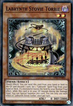 LABRYNTH STOVIE TORBIE OP23-EN004 SUPER RARE LP YuGiOh - Image 1