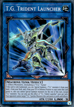 T.G. TRIDENT LAUNCHER OP23-EN009 SUPER RARE YuGiOh - Image 1