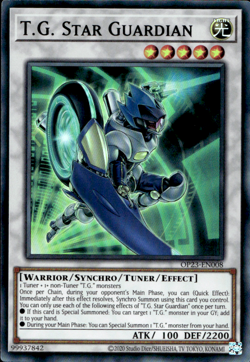 T.G. STAR GUARDIAN OP23-EN008 SUPER RARE YuGiOh - Image 1