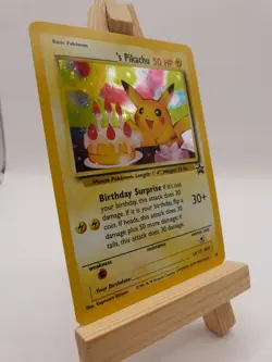 Pokemon Holo Rare Card - Birthday Pikachu #24 (BSP) - Image 4