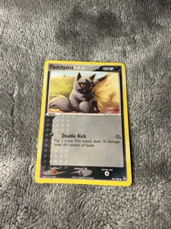 Poochyena 58/108 EX Power Keepers Pokemon TCG Card MP/HP - Image 1
