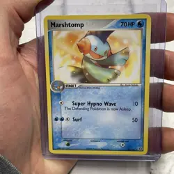 Pokemon Card - Emerald 36/106 - MARSHTOMP (uncommon) - NM Near Mint Nintendo TCG - Image 1